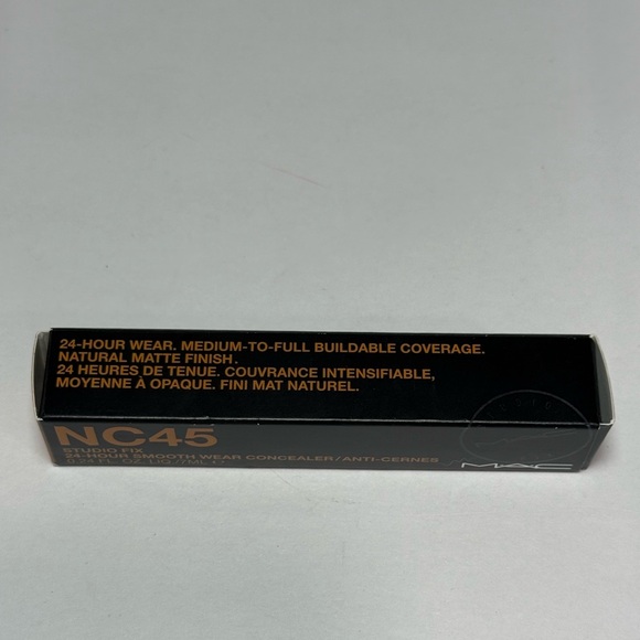 MAC NC45 Studio Fix 24-Hour Smooth Wear Fluid Correcting Concealer NEW - Picture 7 of 7